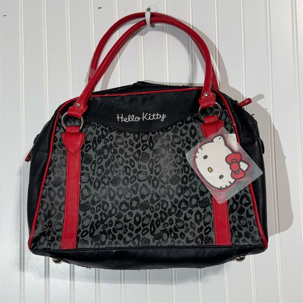 Loungefly Hello Kitty Leopard Print Satchel Bag Sanri… - Gem